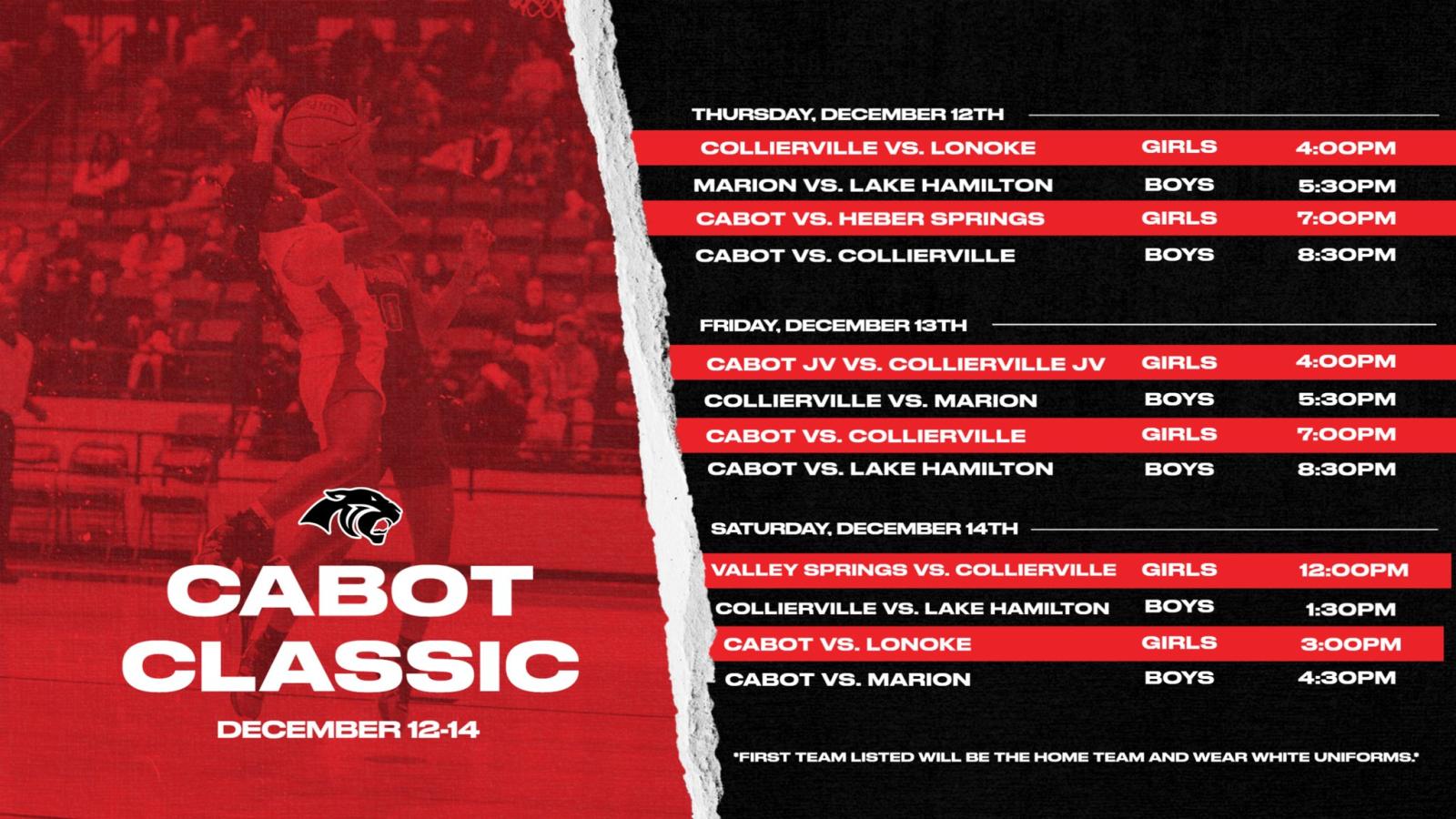 Cabot Classic Basketball 2024